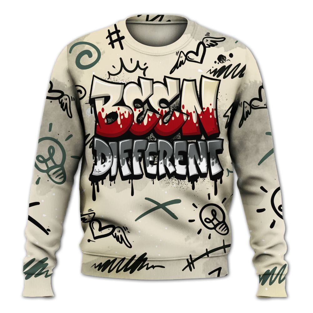 Sweatshirt To Match Retro Low OG Nitro 1s - Drip Been Di2ferent All Over Print