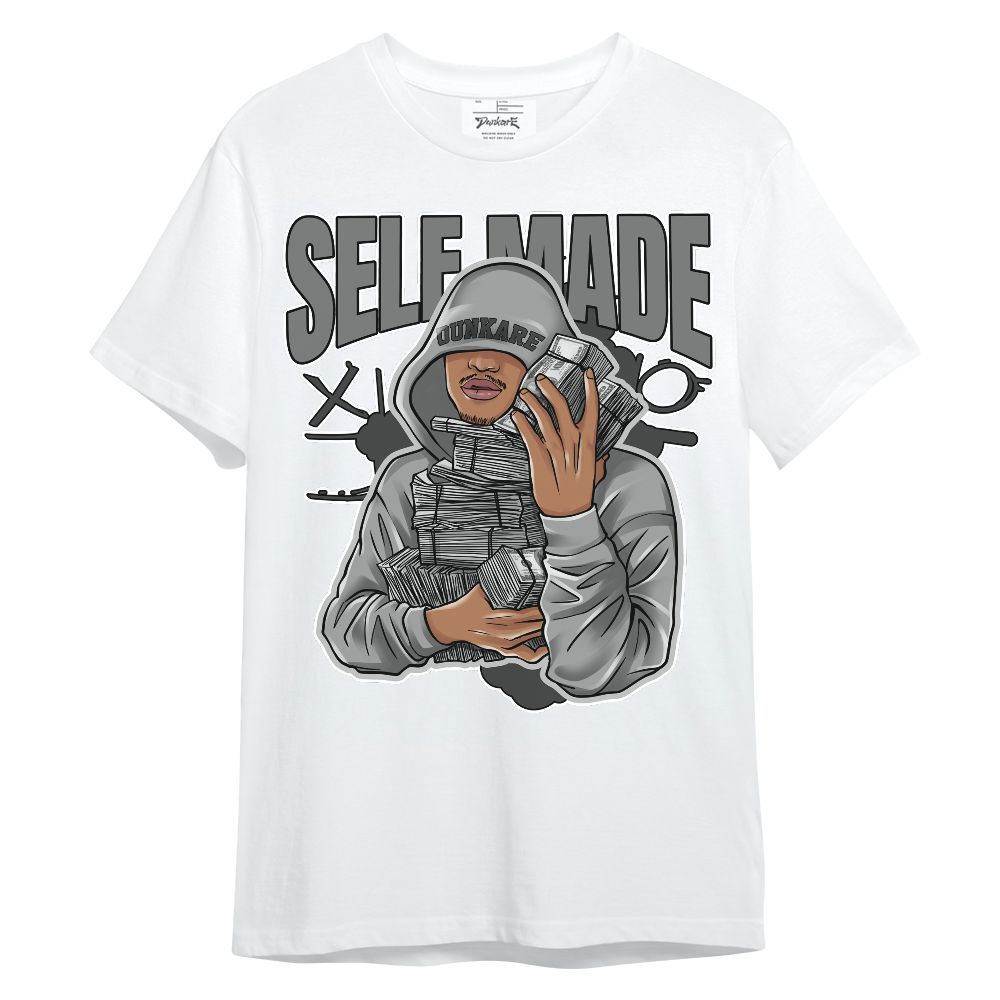 Shirt To Match Black Wolf Grey 12s - Selfmade Unique Unisex Shirt