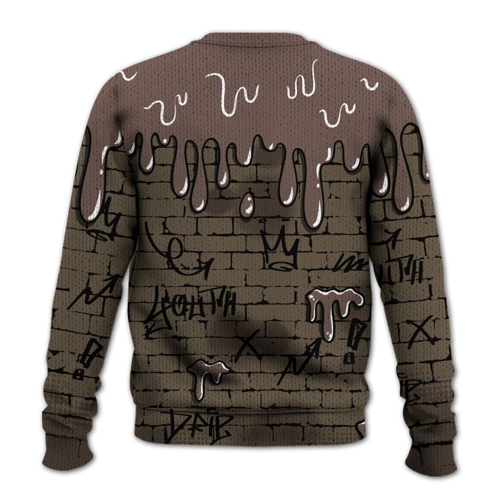 Sweater To Match AMM Dark Mocha 4s - Been Different Graphic