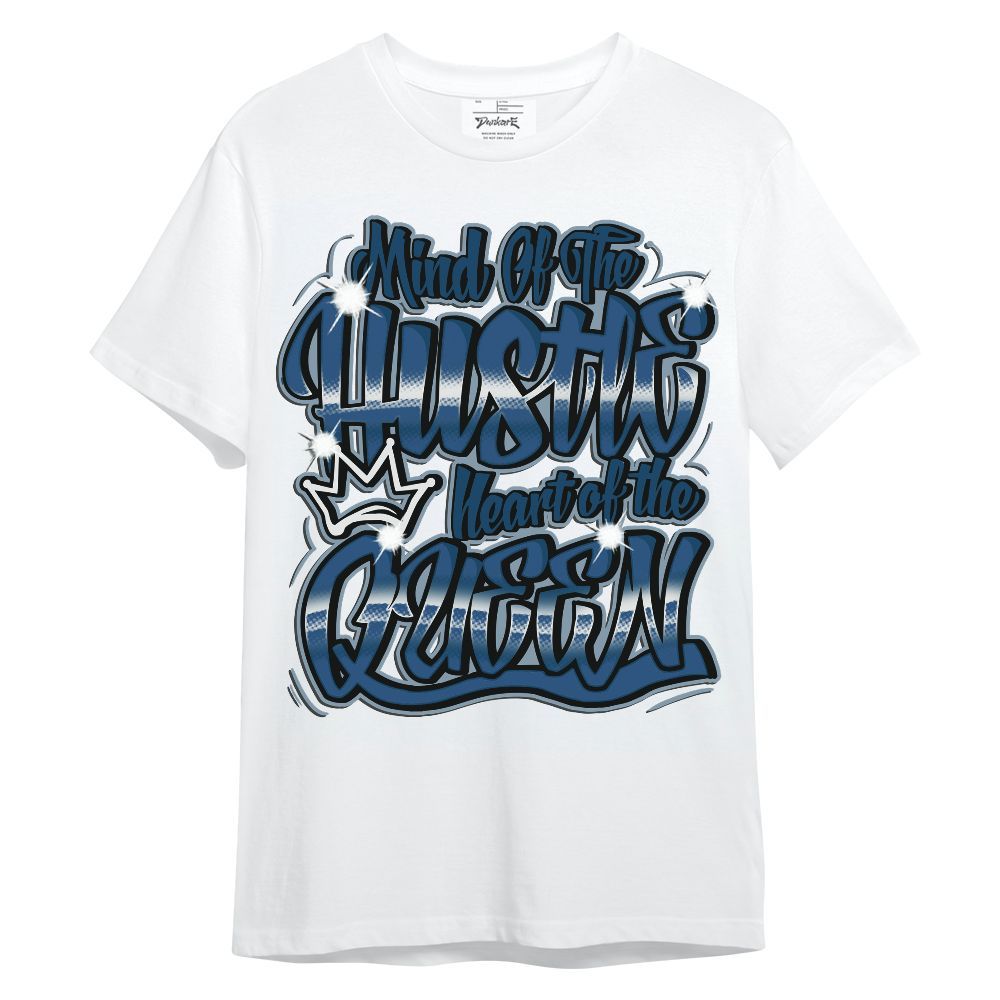 Shirt To Match High OG Midnight Navy 1s - Hustles Heart Queens Unisex Shirt