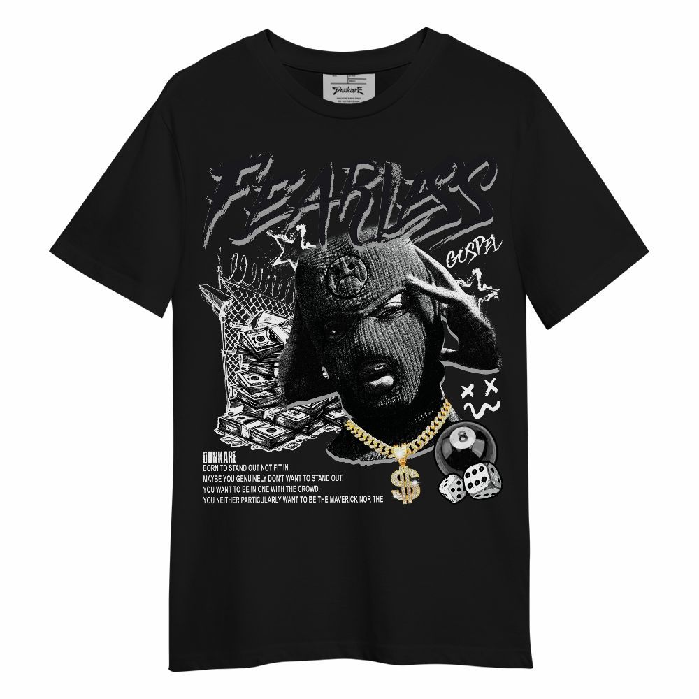 Shirt To Match White Thunder 4s - Fearless Gospel Streewear Money Unisex Shirt