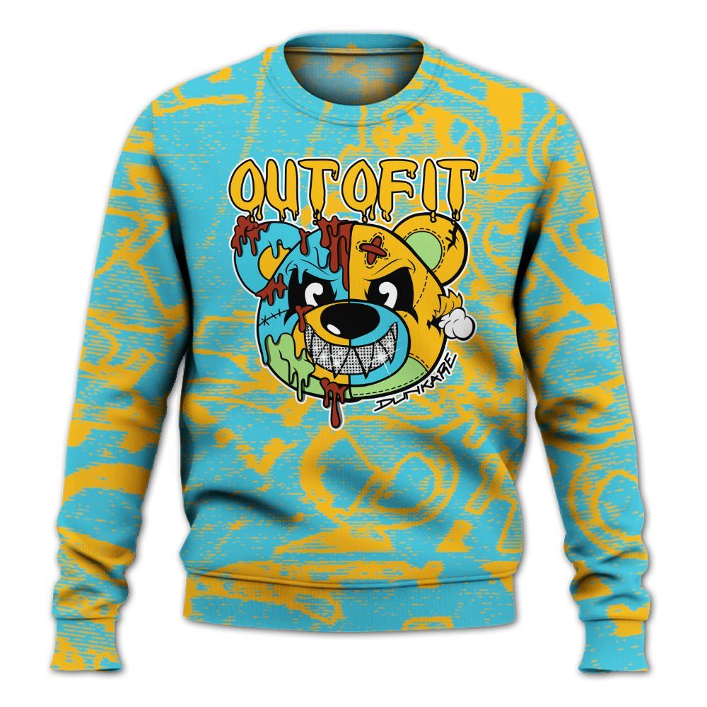 Sweatshirt To Match SB Dunk Di'Orr Greenwood - Out Of It Bear Avant-Garde All Over Print