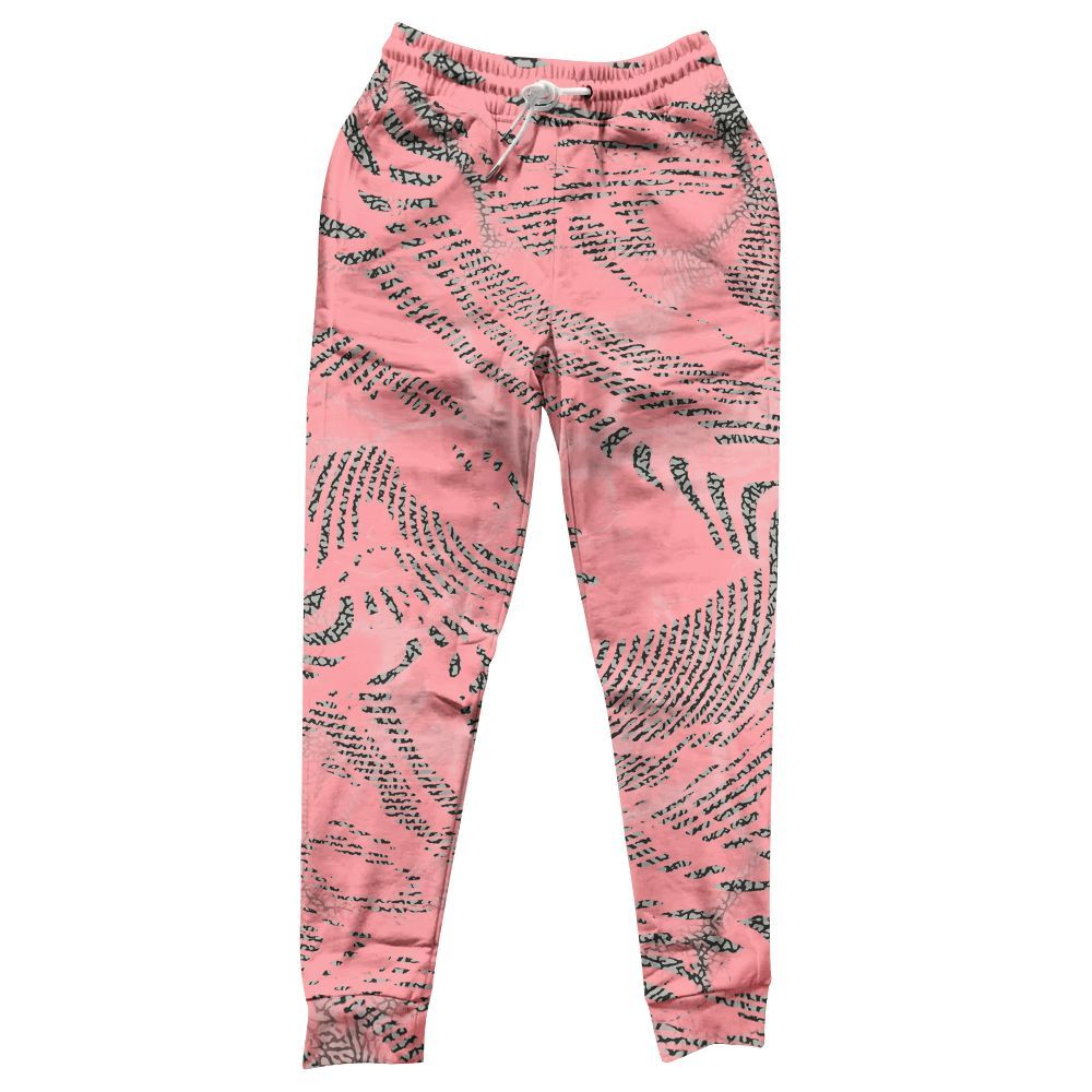 Sweatpant To Match Retro Wings 3s - Fume All Over Print