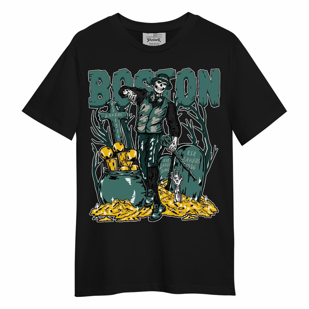 Shirt To Match Grandma's Driveway 4s - Goldrush Skeleton Unisex Shirt