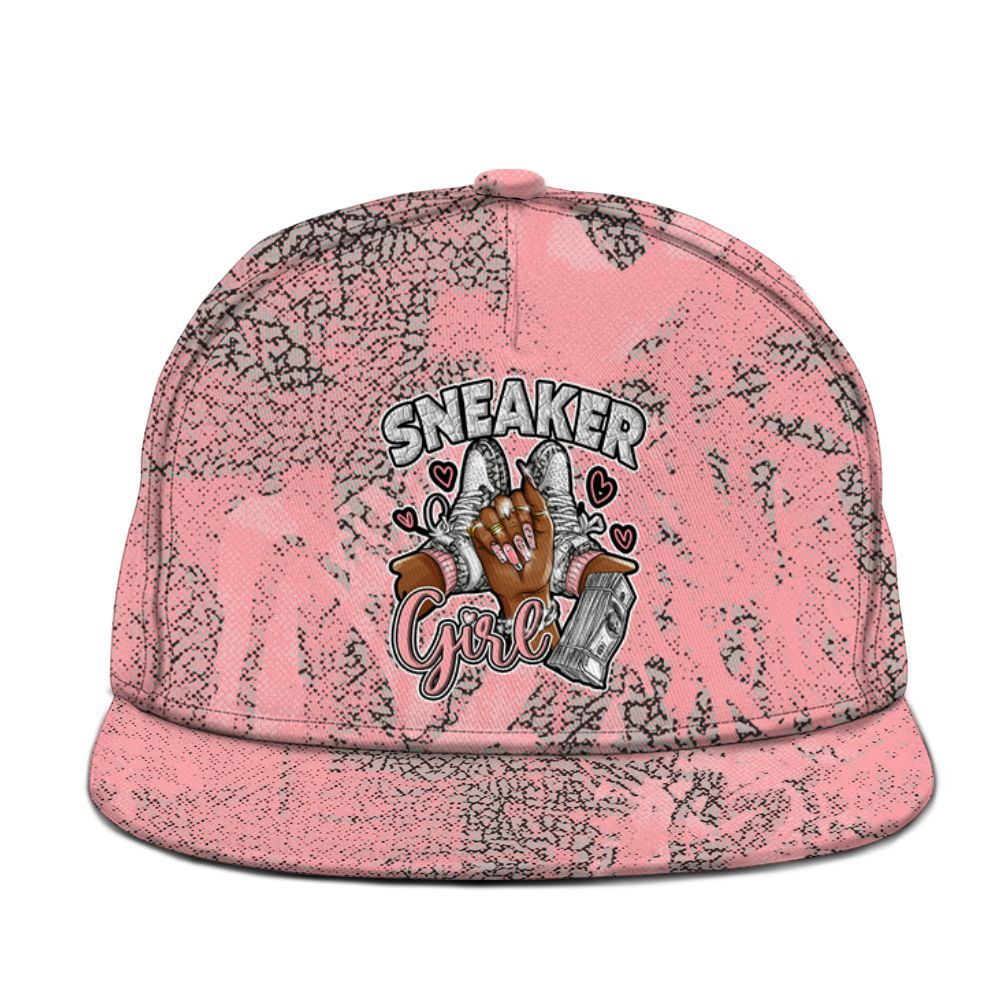 Snapback To Match Retro Wings 3s - Sneakerz Girlz Heart Grunge Graphic