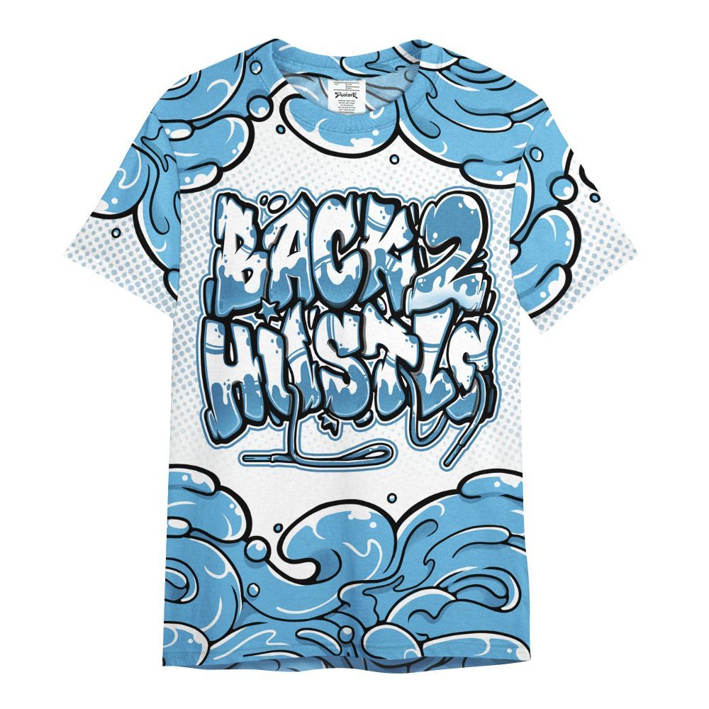 Shirt To Match Melo 12s - Back 2 Hustles Typo All Over Print