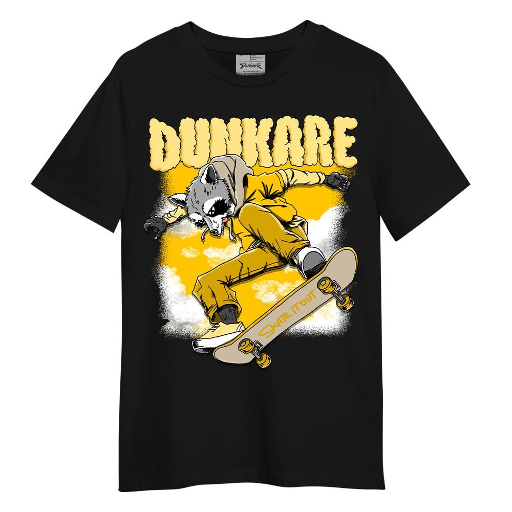 Shirt To Match Vivid Sulfur 4s T-- Skateboard Raccoon T-Shirt Unisex