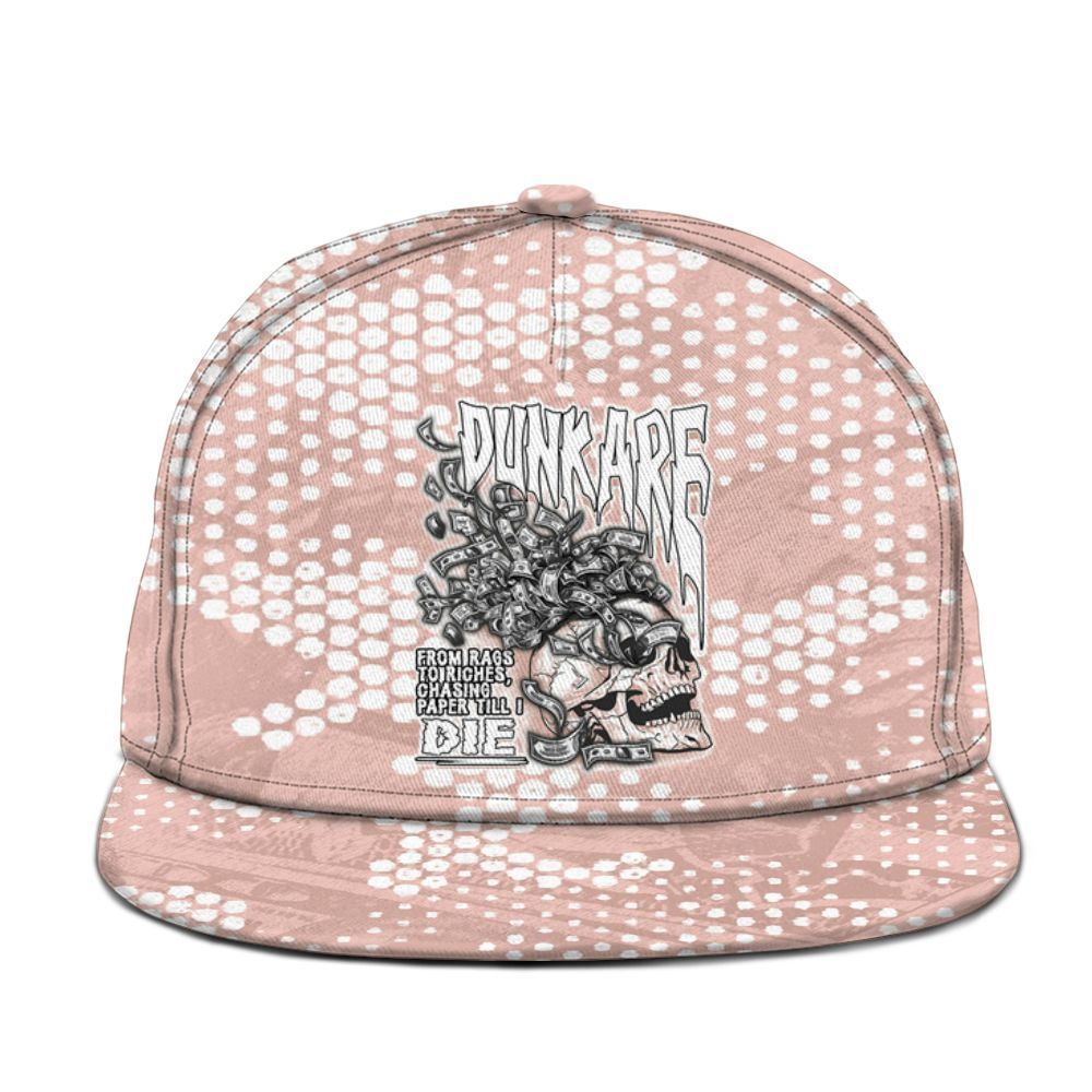 Snapback To Match Low Legend Pink 11s - From Rags To Riches Graphic
