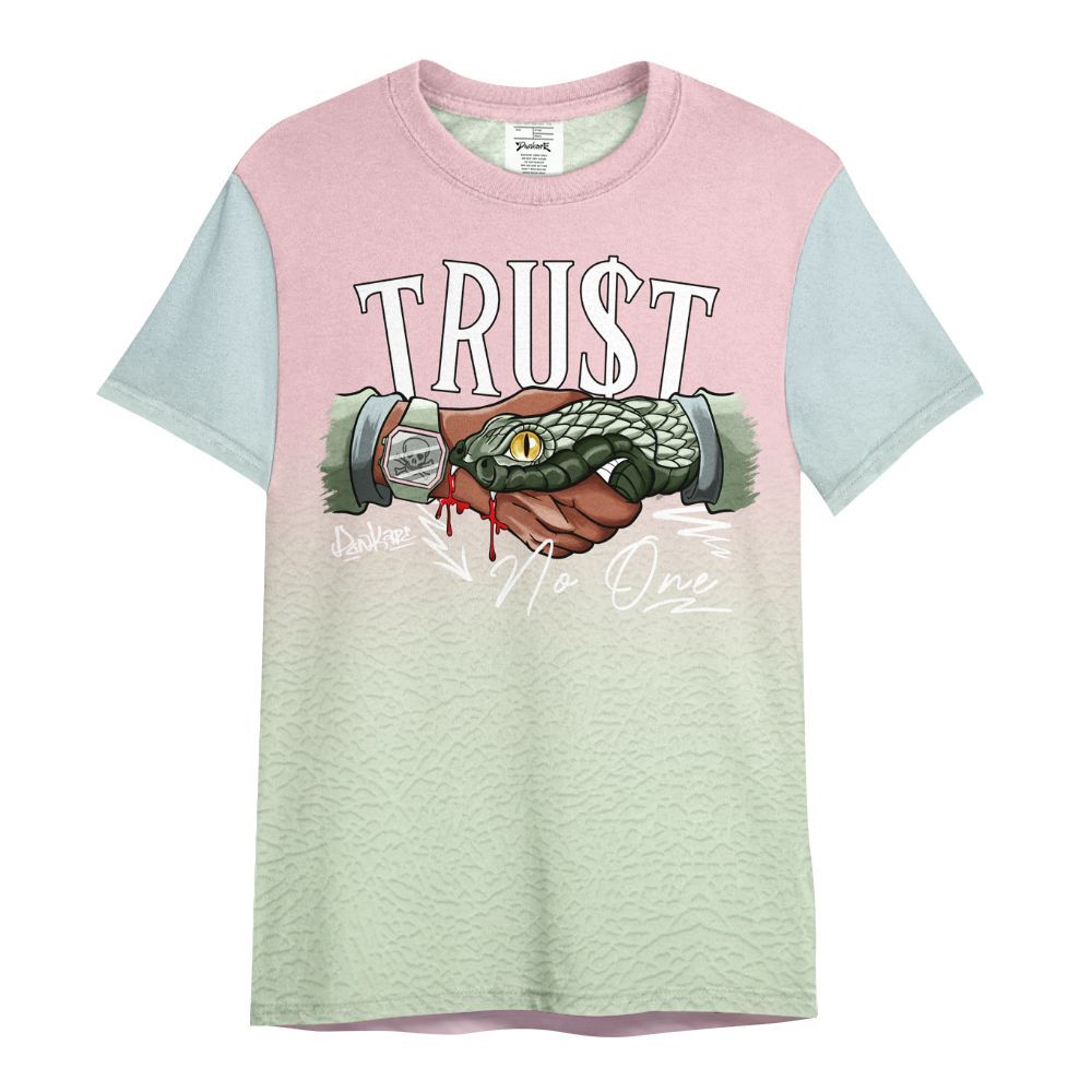 Shirt To Match Spring Is In The Air 3s - Snake Trust No One Drip All Over Print