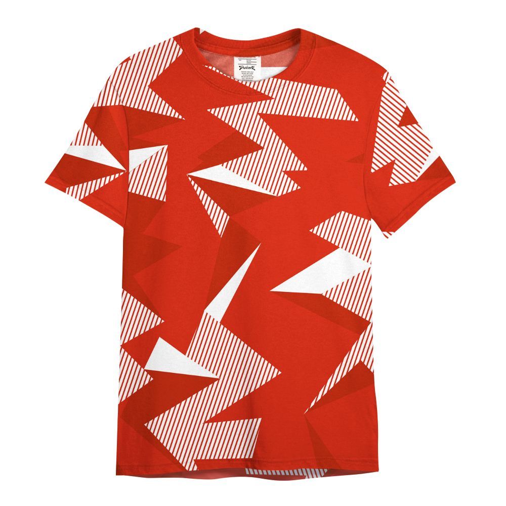 Shirt To Match Retro Cherry 11s - Geometric Camouflage Pattern All Over Print