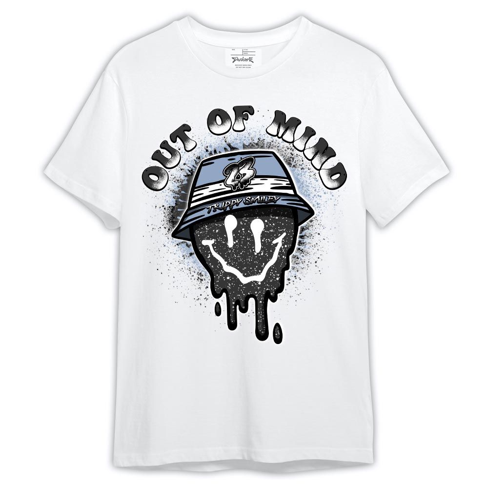 Shirt To Match Reverse Black White 6s - Trippy Smiley Shirt Outfit