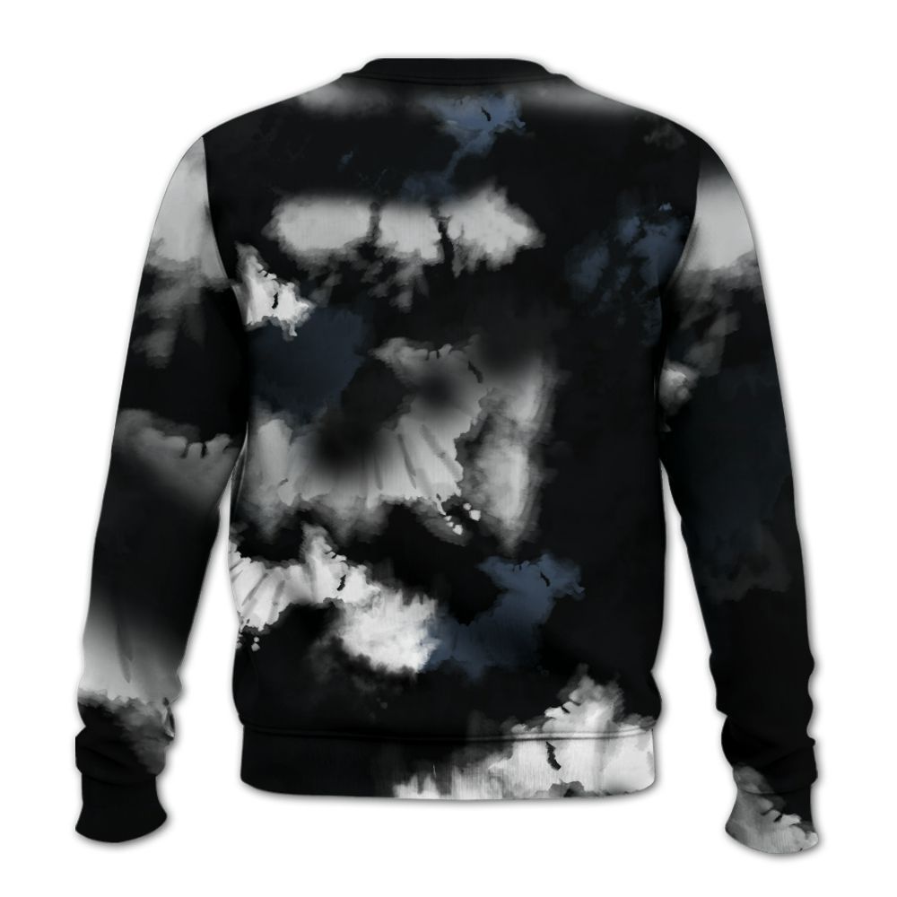 Sweatshirt To Match Mid Space Jam 1s - God Blessed Tie Dye All Over Print