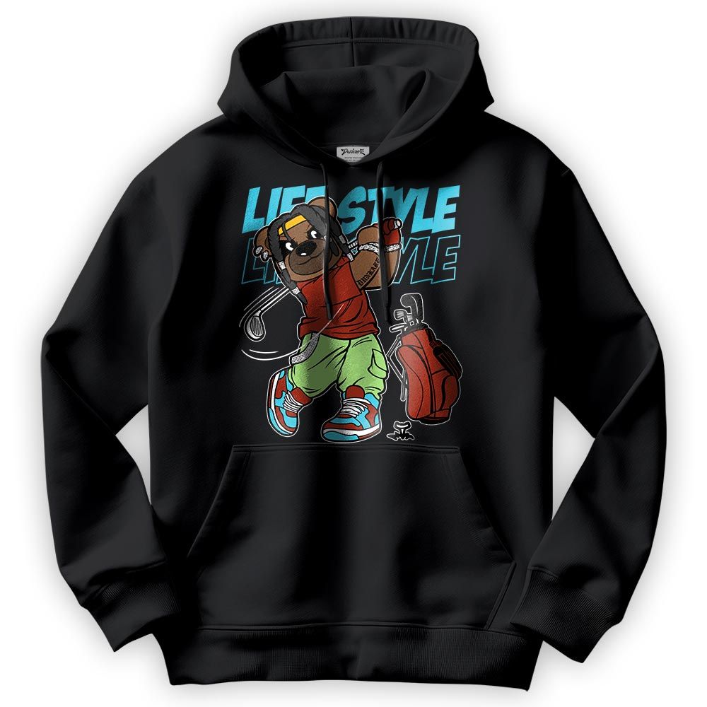 Sweatshirt To Match SB Dunk Di'Orr Greenwood Hoodie - Way Of Living Bear Hoodie Unisex