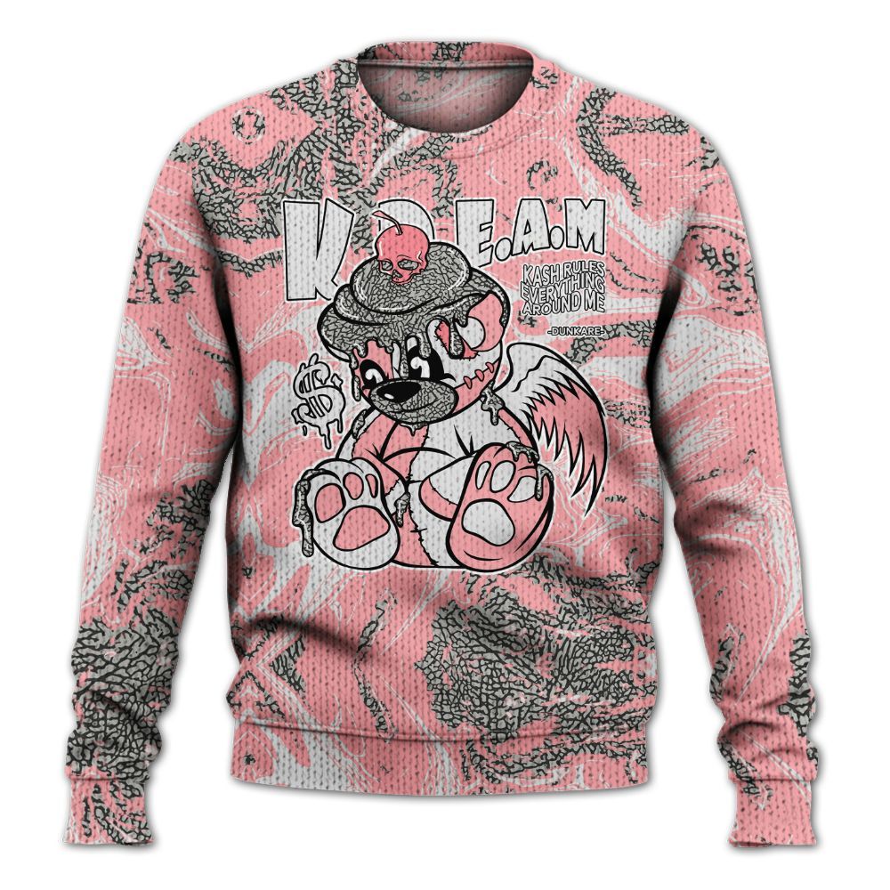 Knitted Sweater To Match Retro Wings 3s - Loot Bear Liquid