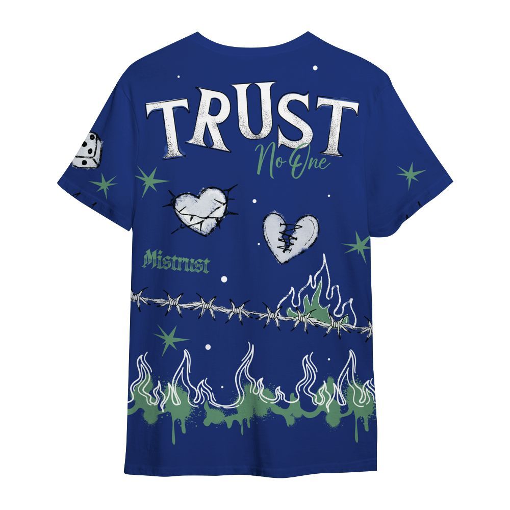 Shirt To Match Dunk Low Tennis Classic - Trust No One Snake-Bite Doodle Crayon All Over Print