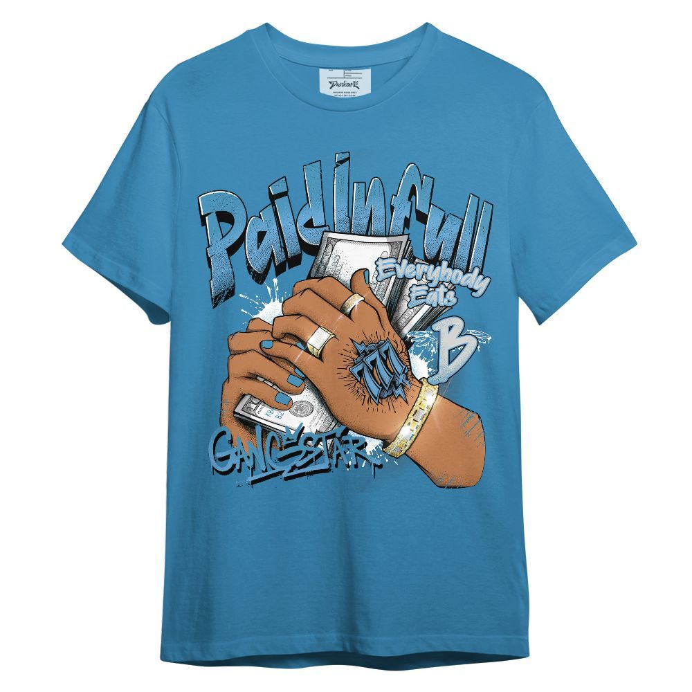 Shirt To Match SB Dunk Low University Blue - Lucky Money Paid In Full Unisex Shirt
