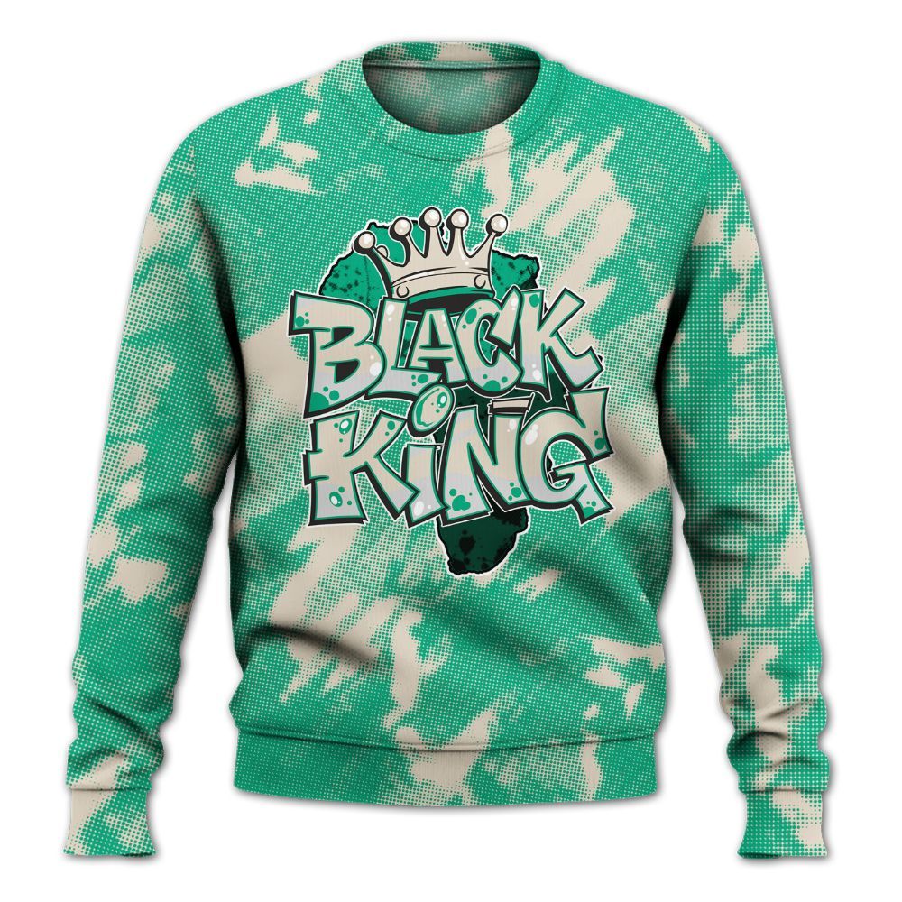 Sweatshirt To Match Oxidized Green 4s - B-King Shirt Unisex Oufit All Over Print