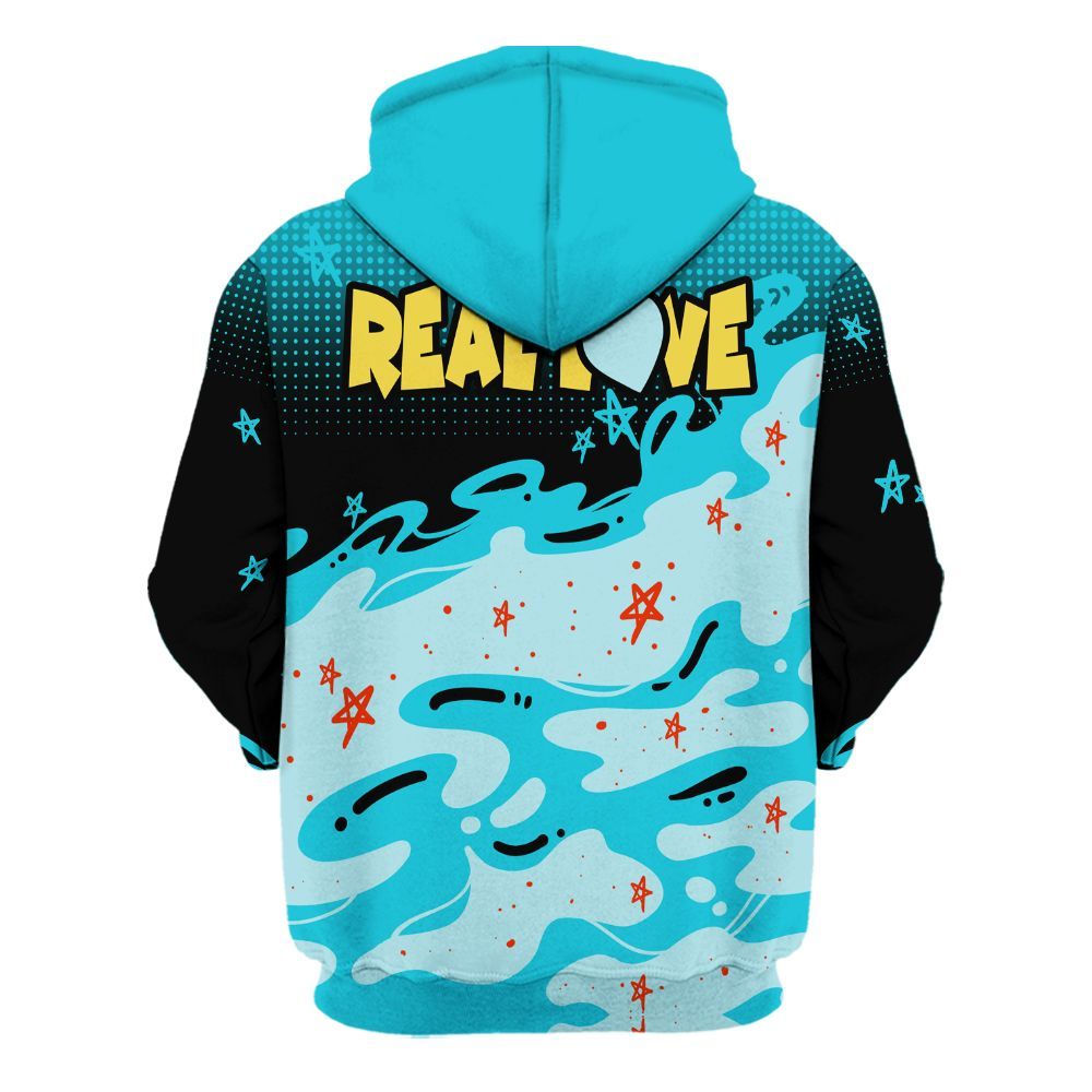 Hoodie To Match Dunk Low KD 17 N7 - Sincere Fondness Bear Stars All Over Print