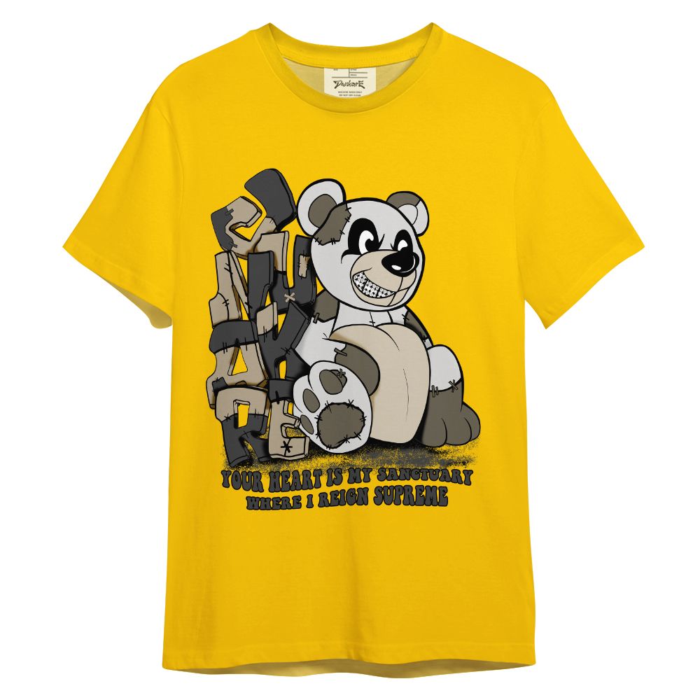 Dunkare Shirt Vivid Sulfur Possession, Vivid Sulfur 4s , To Match Sneaker Vivid Sulfur 4s, NCMD