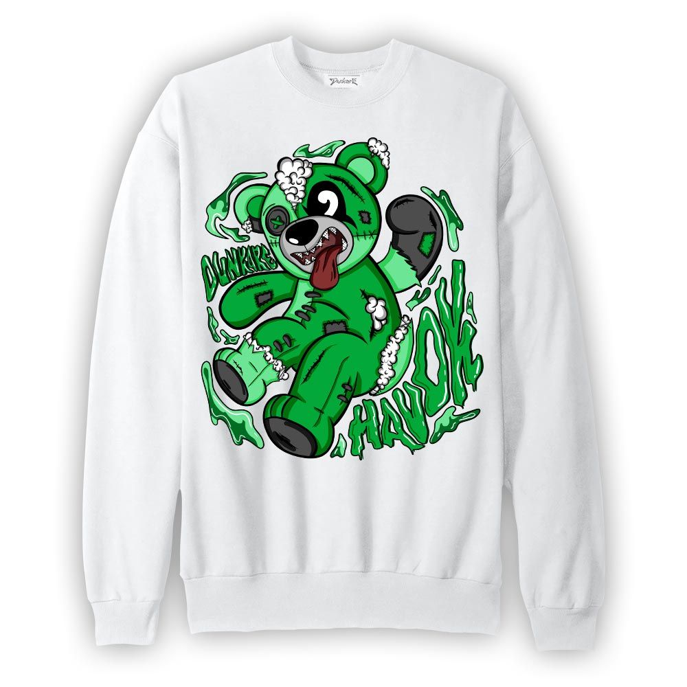 Sweatshirt To match Lucky Green 5s Sweatshirt - Havok Bear Graphic