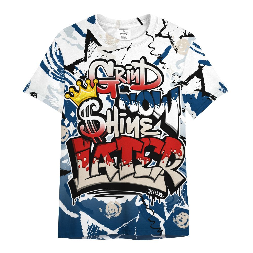 Shirt To Match Retro Rare Air 11s - Grind Shine Later Drip All Over Print