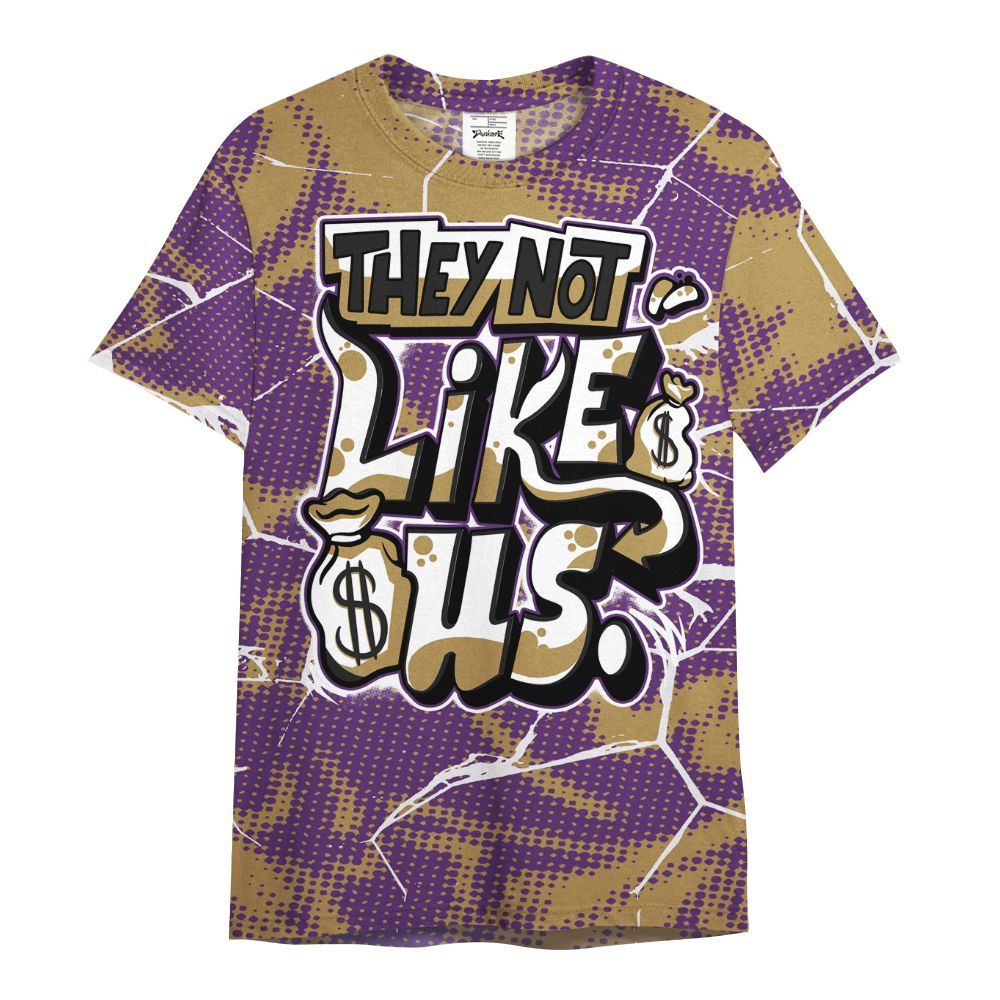 Shirt To Match Air Diamond Turf Ravens - Dislike Us Crack All Over Print