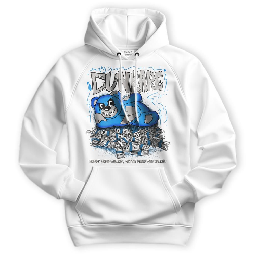 Sweatshirt To Match Hoodie Dreams Millions, Military Blue 4s Hoodie To Match Sneaker 1804 NCMD