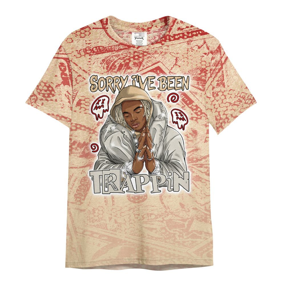 Shirt To Match Dunk Low Strawberry Waffle - Trappin' Banknote All Over Print