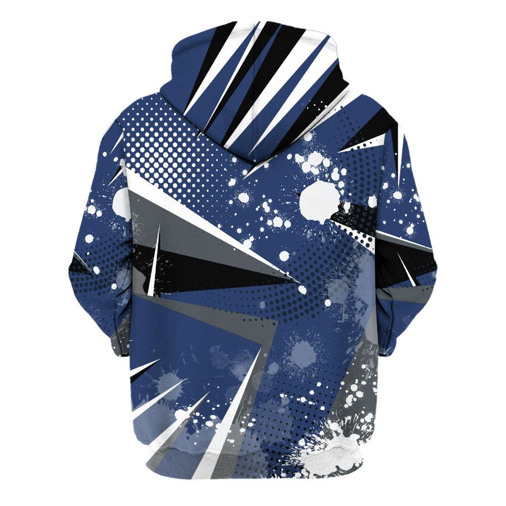 Hoodie To Match Retro Flint 13s - Poly Trust No One Dripping All Over Print