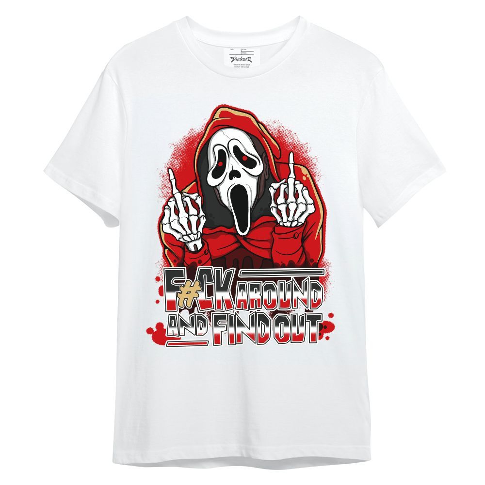 Shirt To Match Ja 2 Halloween - F#CK And Find Out Graphic Unisex Shirt