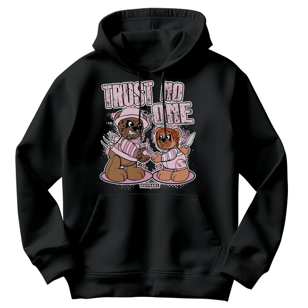 Sweatshirt To Match Orchid 4s - Trust No One Bear Graphic