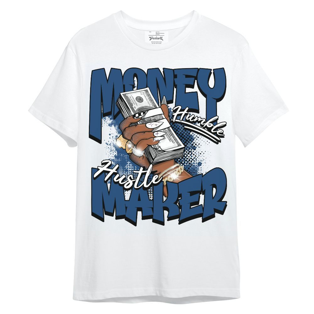 Shirt To Match High OG Midnight Navy 1s - Money Maker Retro Matching Unisex Shirt
