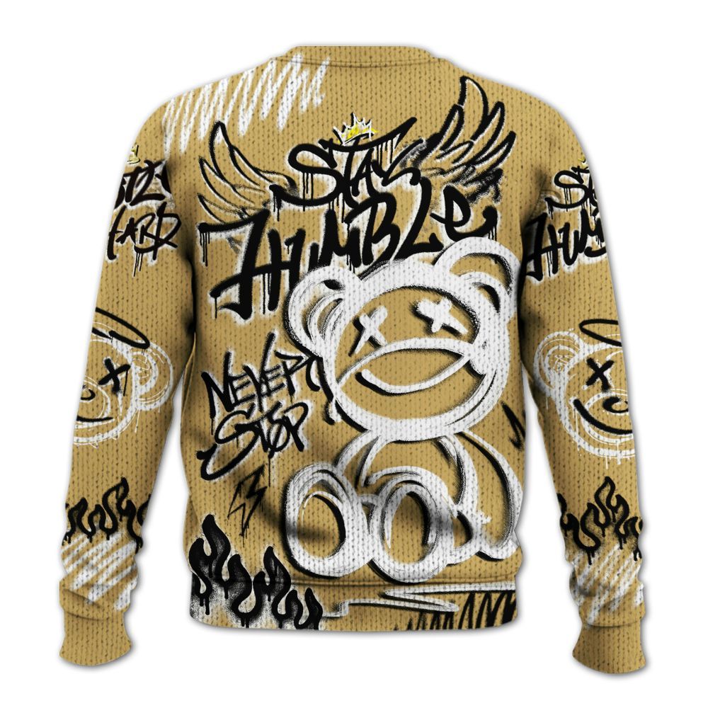 Knitted Sweater To Match Craft Paris 6s - Humble Drip Streetwear Graffity