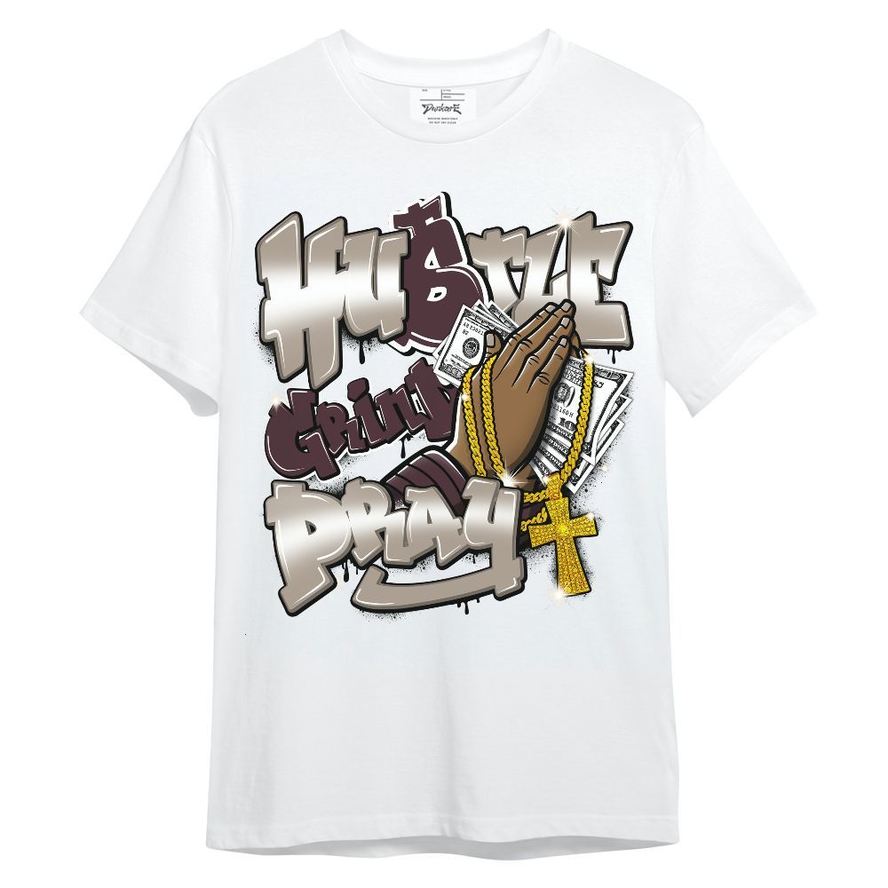 Shirt To Match AMM Retro Phantom 4s - Hustle, Money Pray Streetwear Unisex Shirt