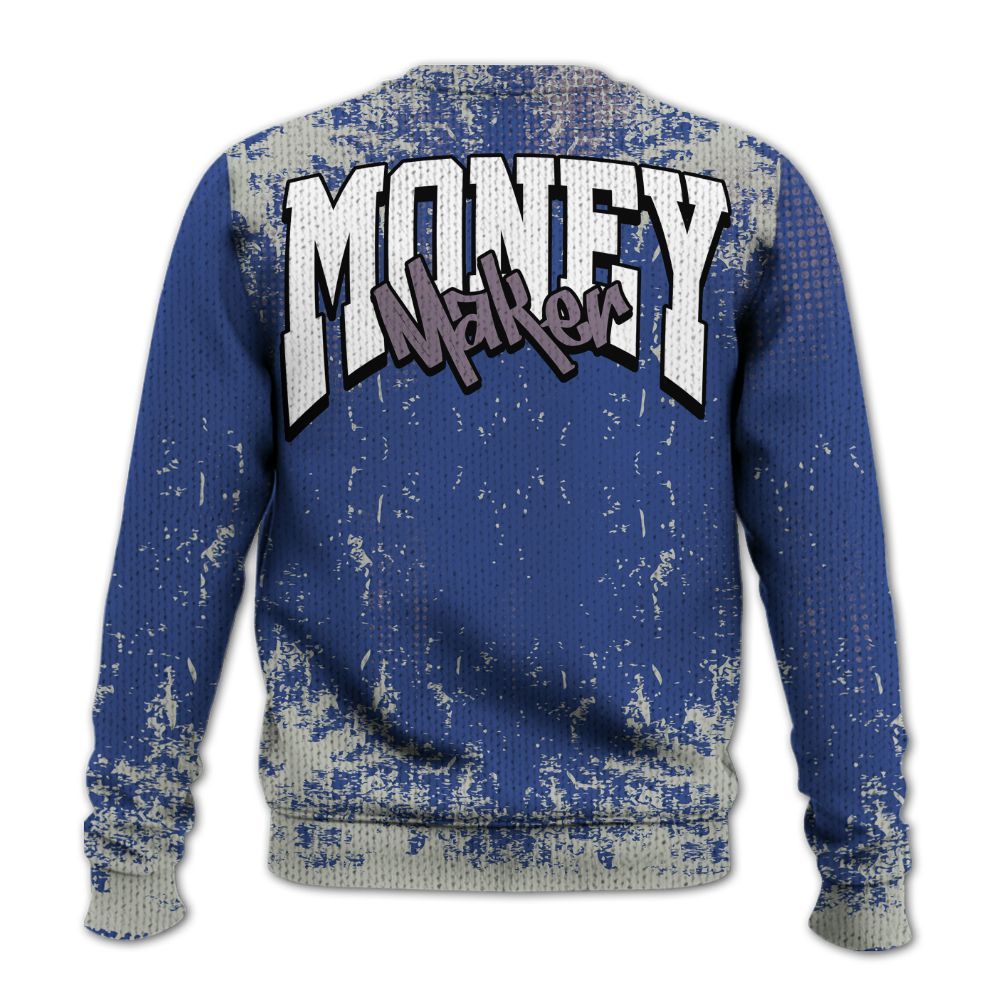 Sweater To Match Low OG Voodoo Alternate 1s - Move In Silence Money Street Retro Graphic