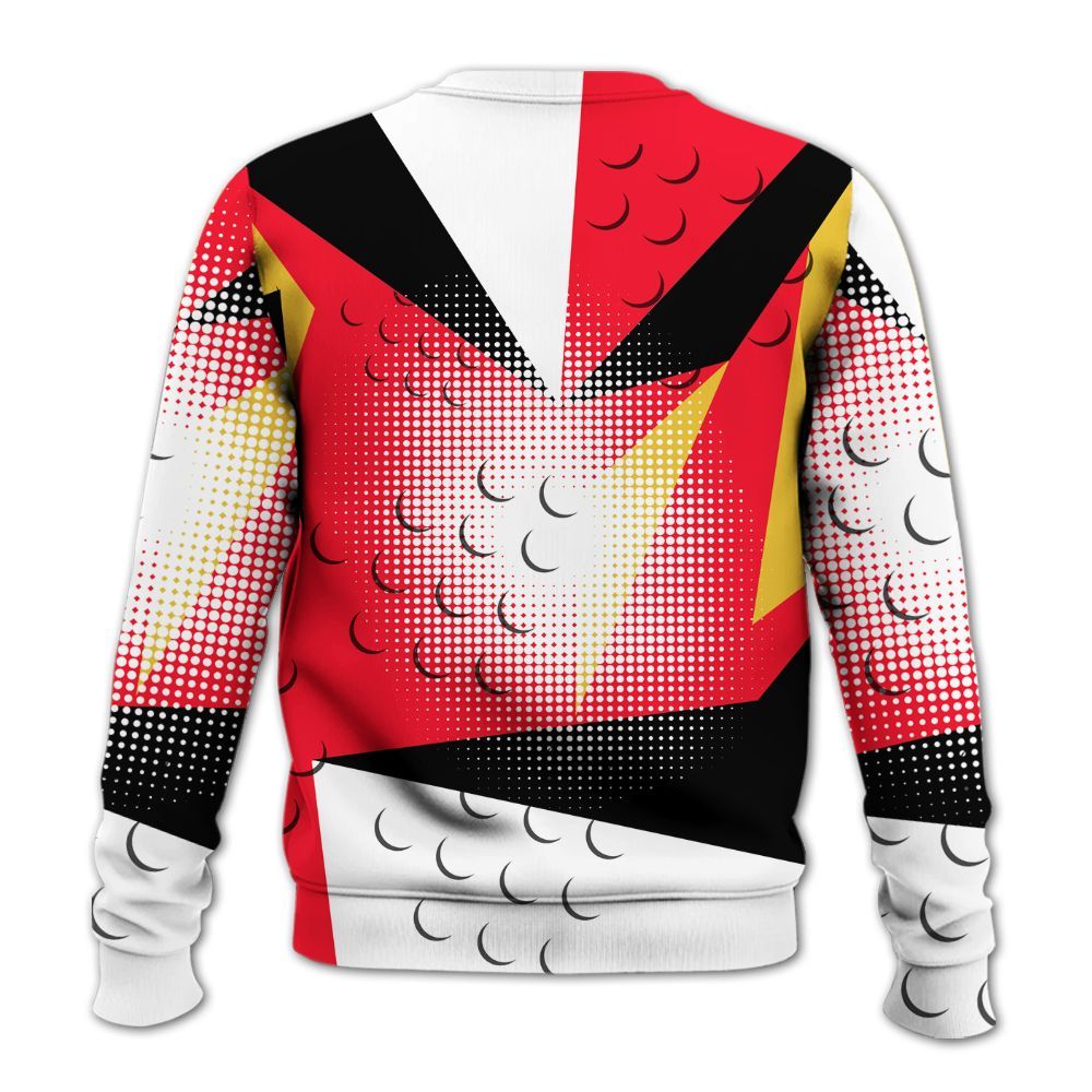 Sweatshirt To Match KD 18 Air Bakin - Poly Custom Name Number 23 5s All Over Print