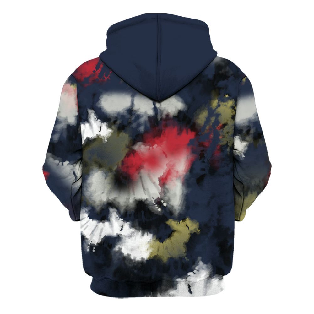 Hoodie To Match Dunk Low COJP What The 2024 - SNEAKER Girl Money Drip Tie Dye All Over Print
