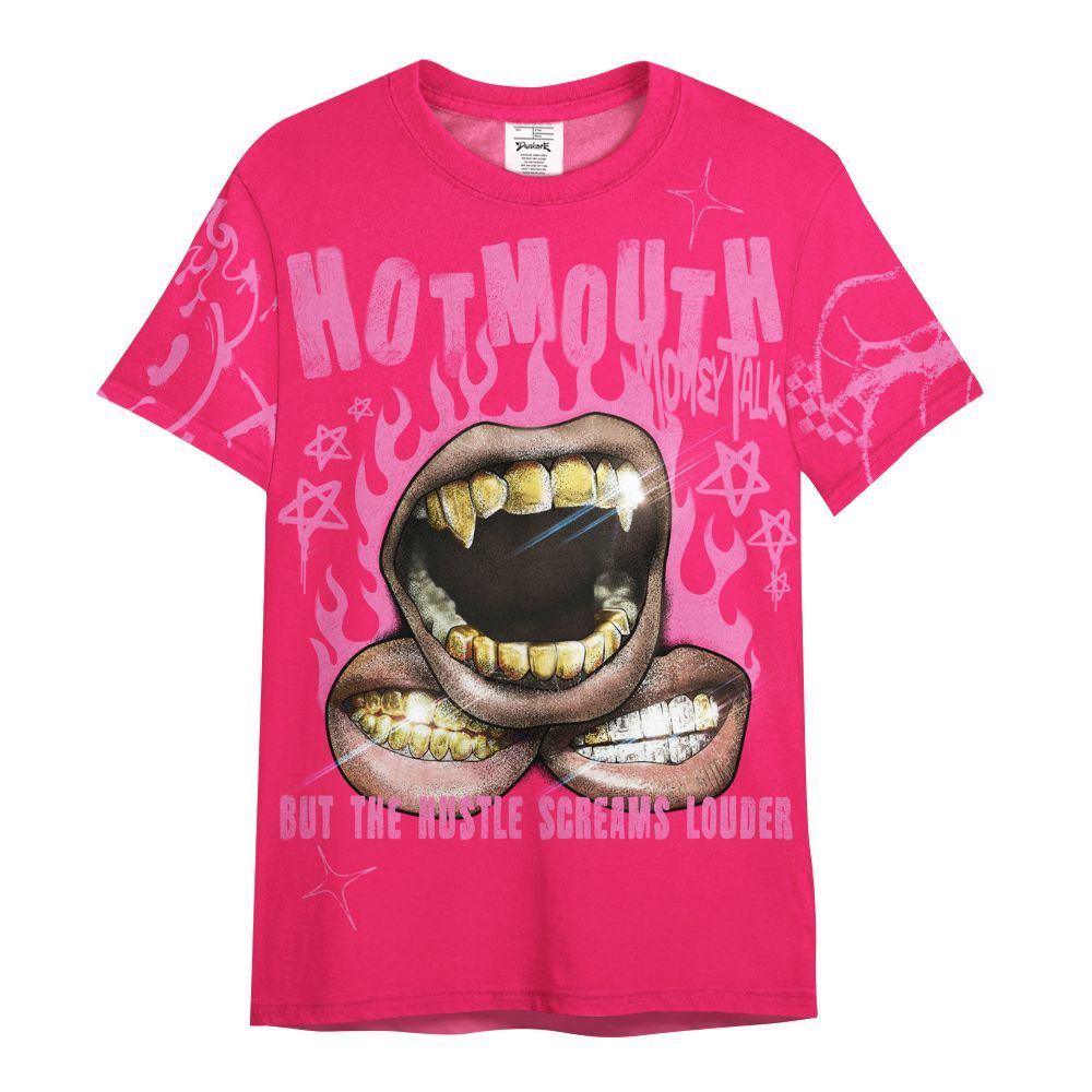 Shirt To Match Air VaporMax Plus Triple Pink - Mouth Burning Street Style All Over Print