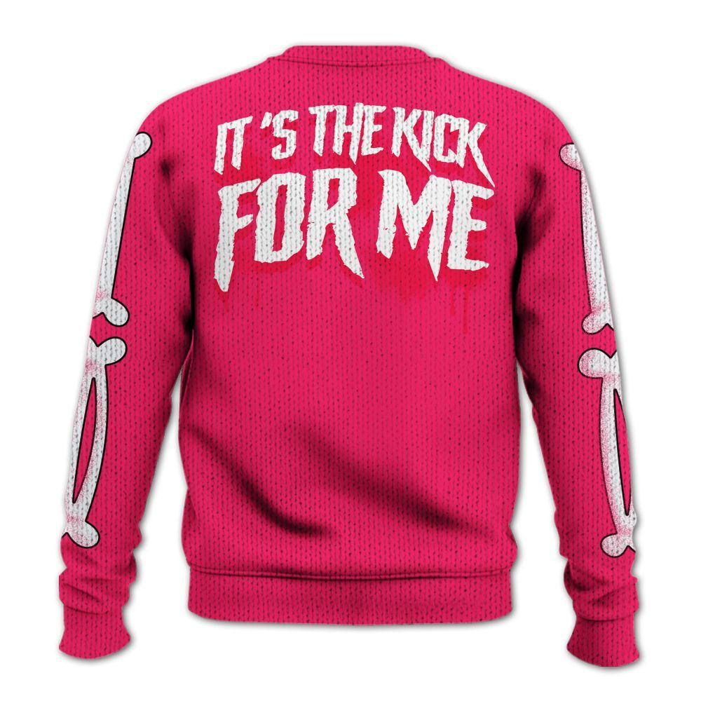 Knitted Sweater To Match Air VaporMax Plus Triple Pink - It's The Kick For Me