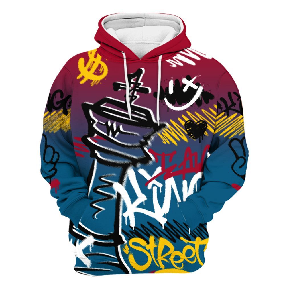 Hoodie To Match GS Messy Room 4s - Street King Chess Streetwear All Over Print