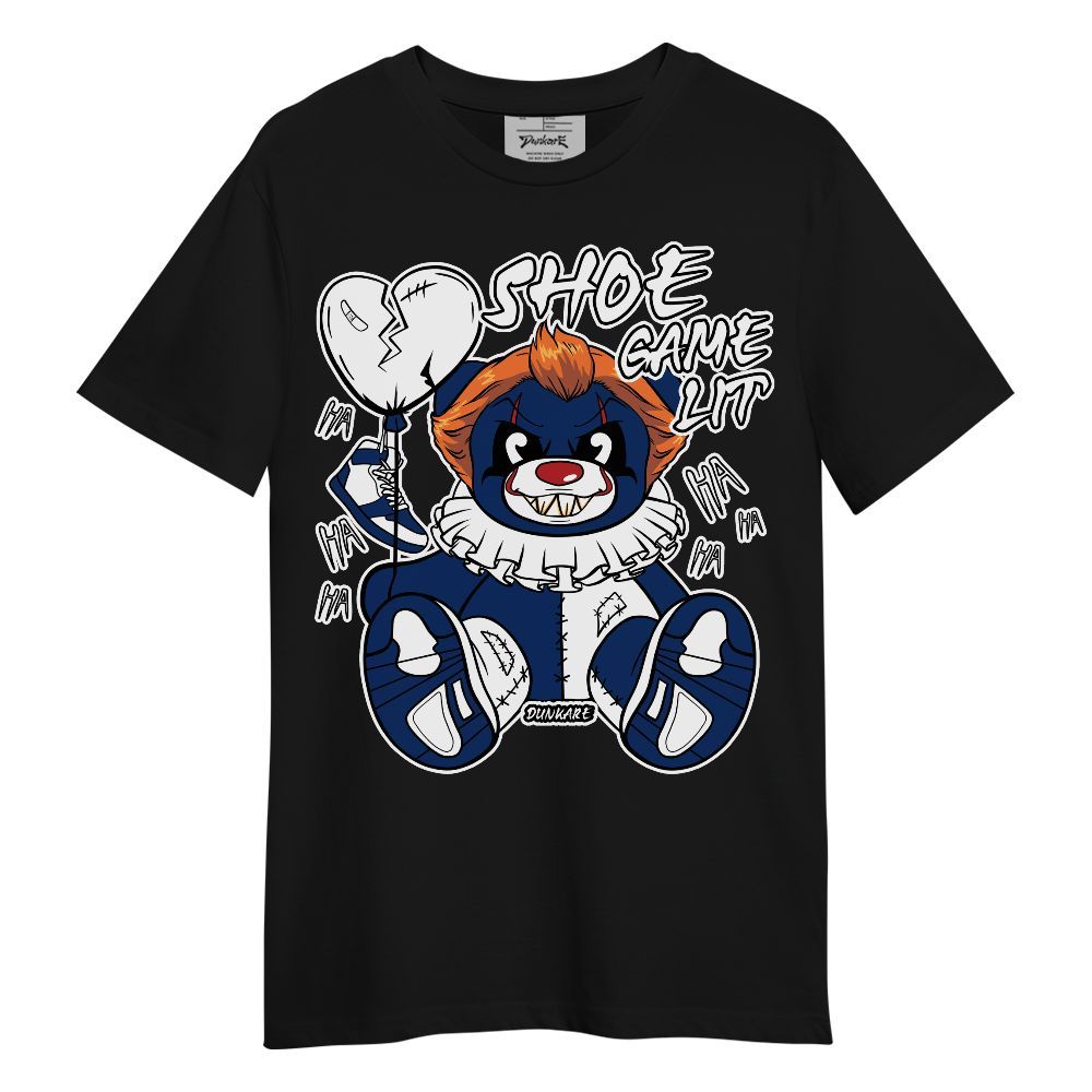 Shirt To Match High OG Deep Royal Blue 1s - Shoe Game Bear Unisex Shirt