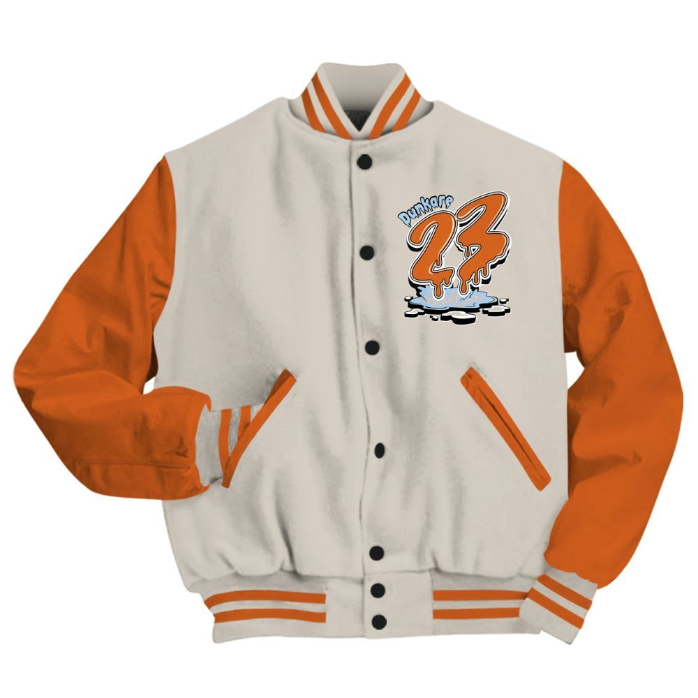 Varsity Jacket To Match SE Craft 5s - Custom Name 23 Drip All Over Print