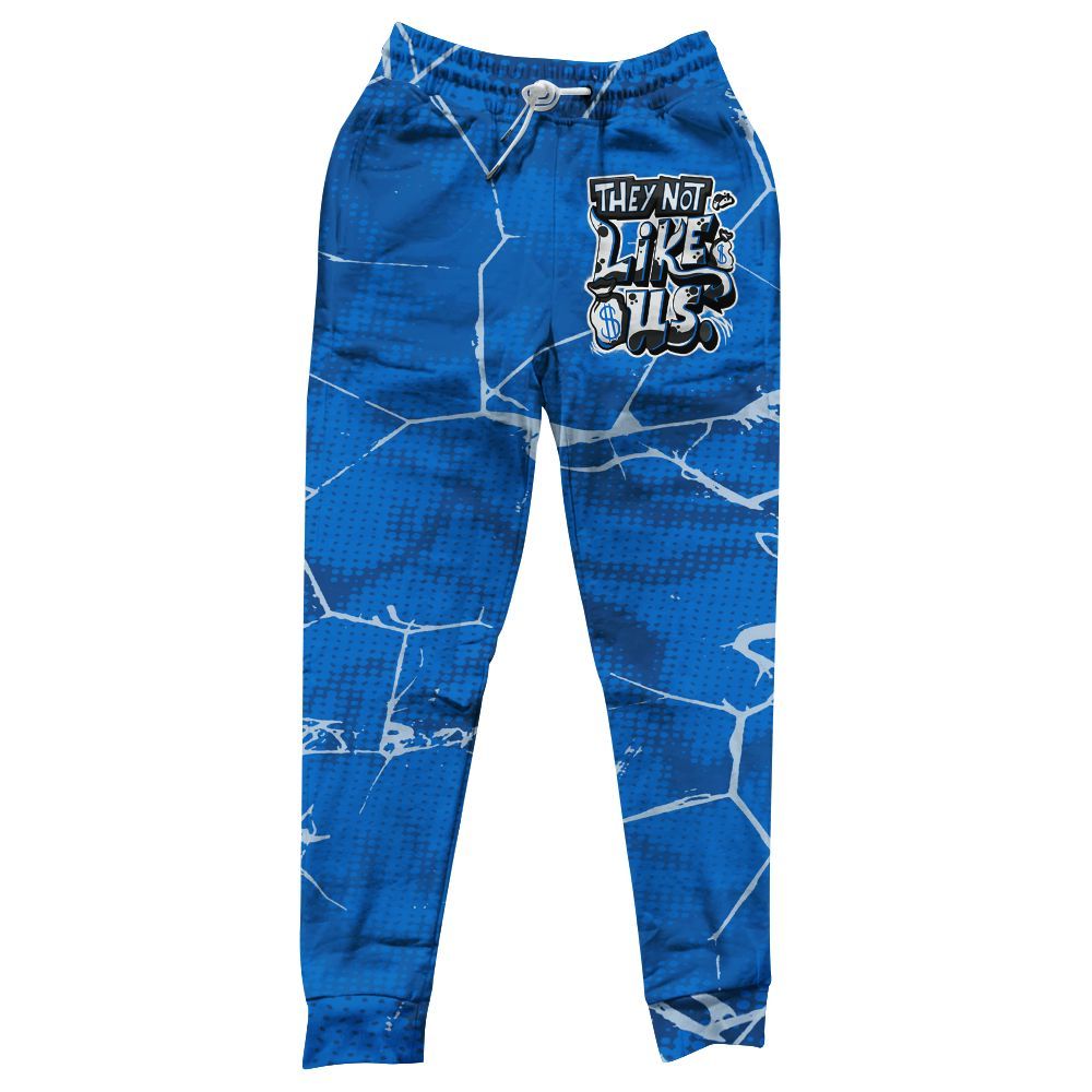 Sweatpant To Match Blueberry 12s - Dislike Us Graphic All Over Print