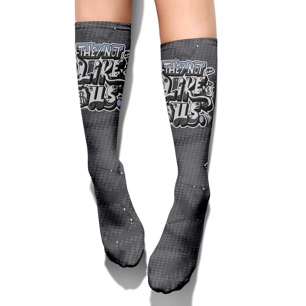 Sock To Match Reverse Black White 6s - Dislike Us Graphic Crack