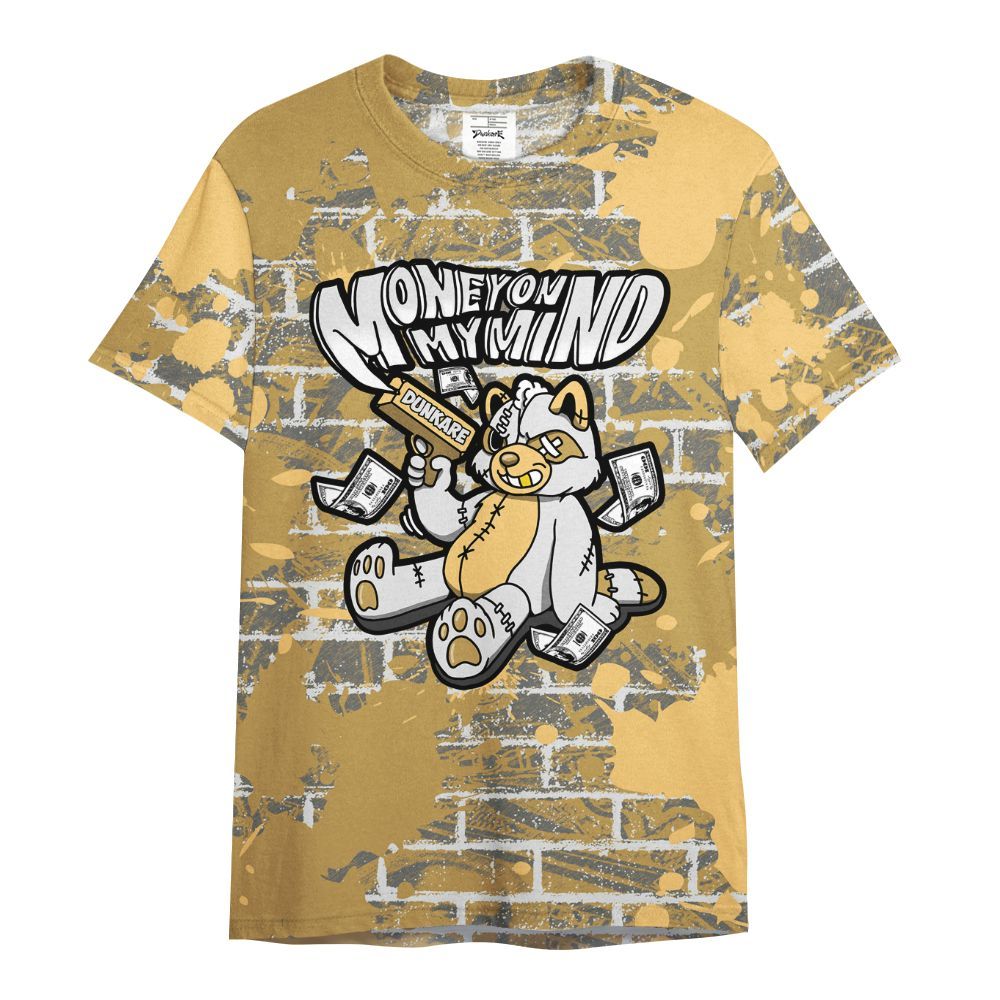 Shirt To Match Craft Paris 6s - Money On My Mind Raccoon Brick All Over Print