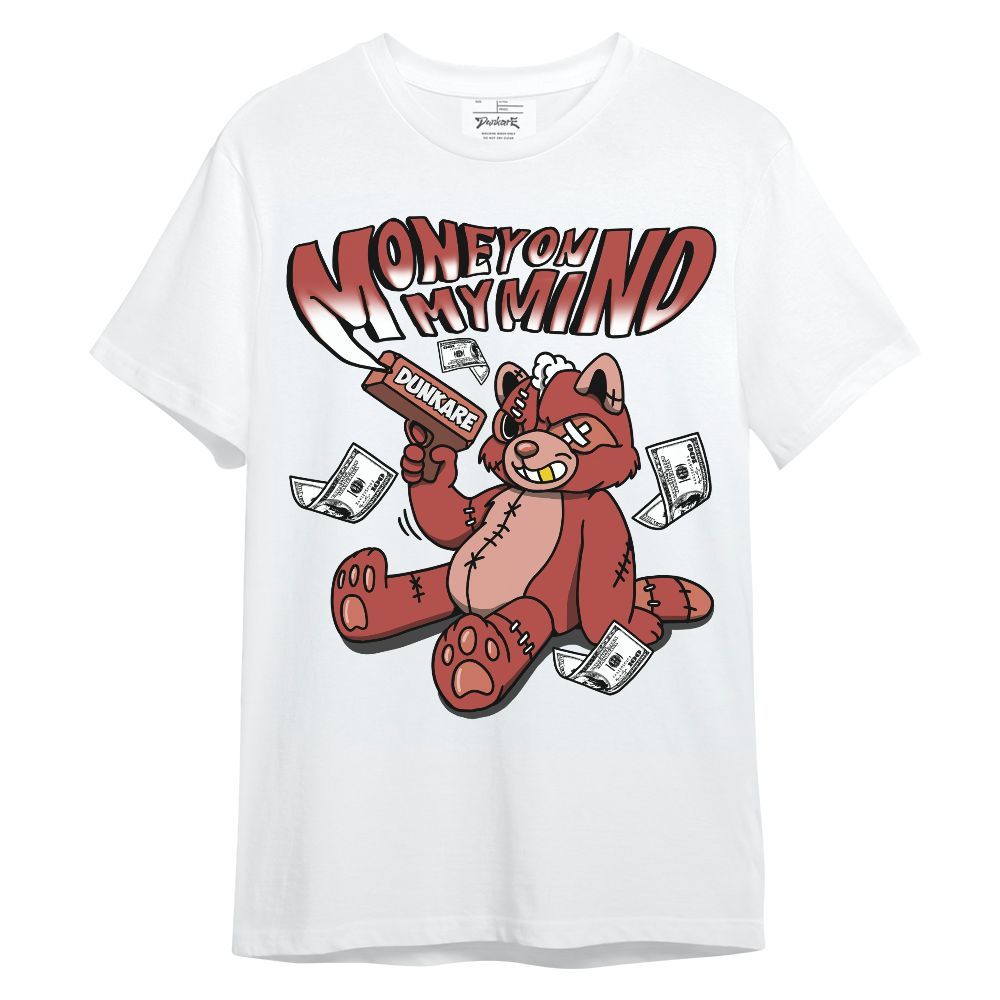 Shirt To Match Dune Red 13s - Money On My Mind Raccoon Unisex Shirt