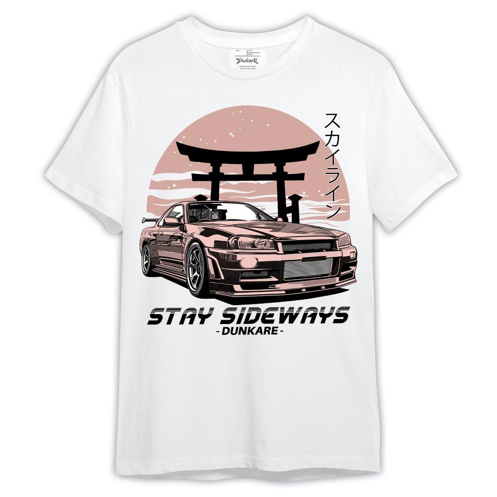 Shirt To Match Shirt Stay Sideways, Low Legend Pink 11s T-- To Match Sneaker Legend Pink 11s Graphic Tee 2404 LTRP