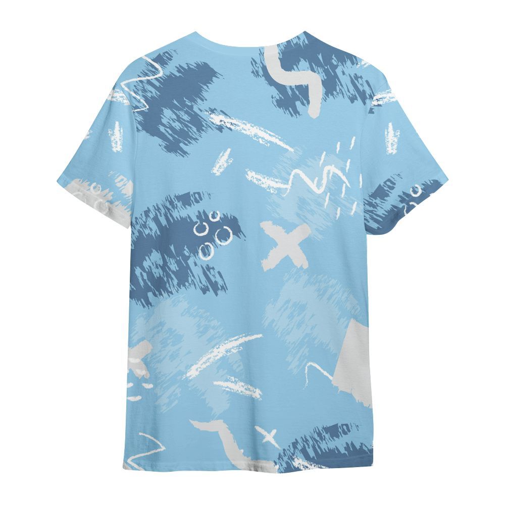 Shirt To Match Legend Blue 11s - Hustle Grind Pray Retro All Over Print