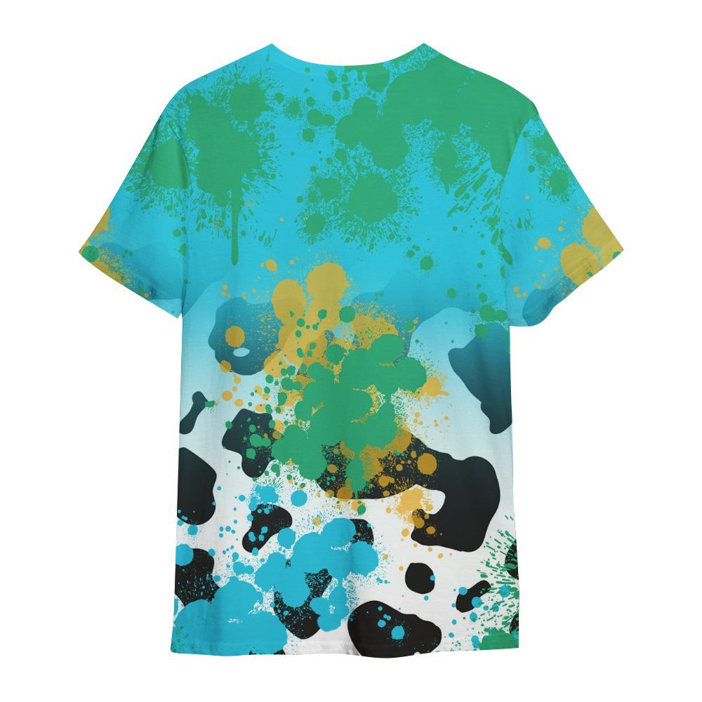 Shirt To Match Dunk Chunky Dunky - God Blessed Ink Drip All Over Print