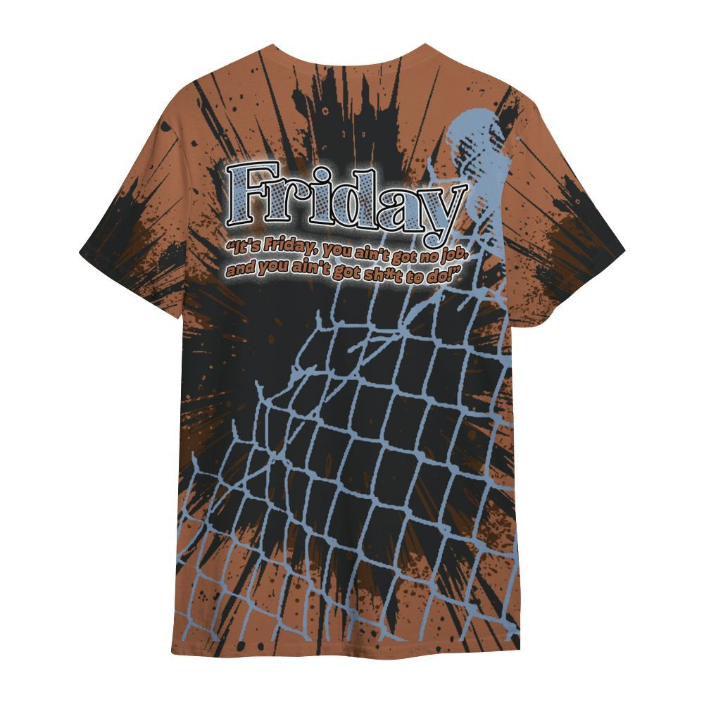 Shirt To Match Air Foamposite Metallic Copper - Friday Movie All Over Print
